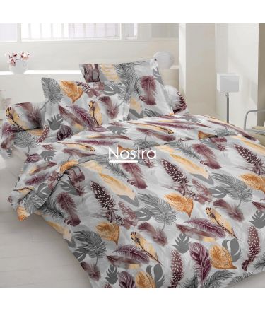 Polycotton bedding set ABSTRACT 40-1490-GREY