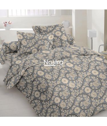 Polycotton bedding set ABSTRACT 40-1451-GREY