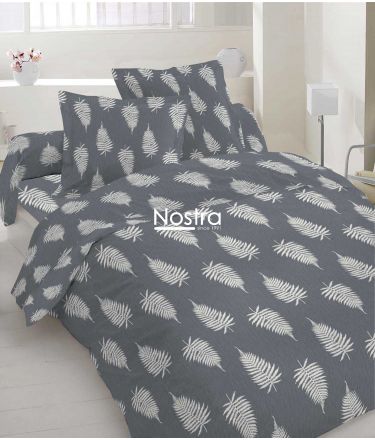 Polycotton bedding set ABSTRACT 40-1380-DARK GREY