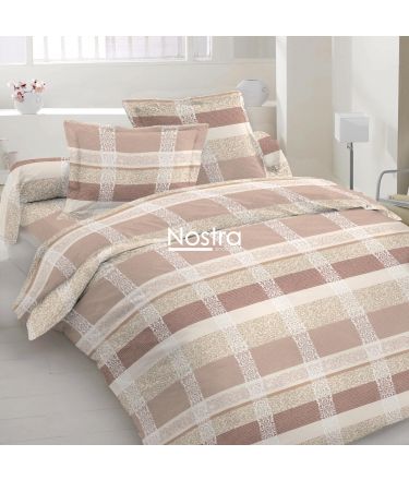 Patalynės komplektas ABSTRAKCIJA 40-0755-BEIGE 140x200, 50x70 cm