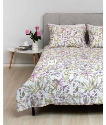 Sateen bedding set AMINA 40-1420-LILAC