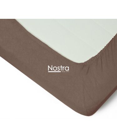 Fitted terry sheets TERRYBTL-CHOCOLATE