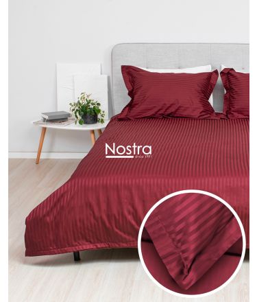 EXCLUSIVE bedding set TAYLOR 00-0412-1 WINE RED MON 160x200, 50x70 cm