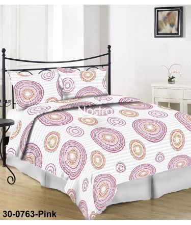 Seersucker bedding set EVY 30-0763-PINK