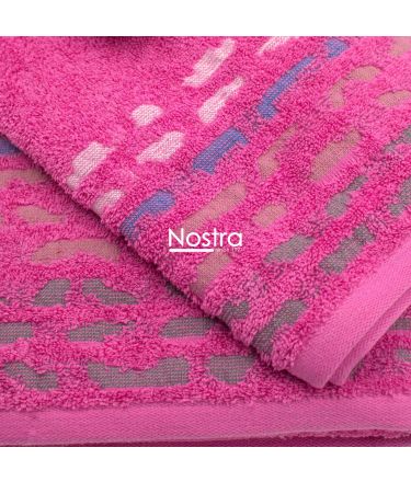 3 piece towel set T0183 T0183-FUCHSIA 287