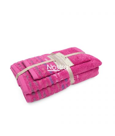 3 dalių rankšluosčių komplektas T0183 T0183-FUCHSIA 287