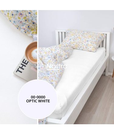 Fitted terry sheets TERRYBTL-OPTIC WHITE 200x200 cm