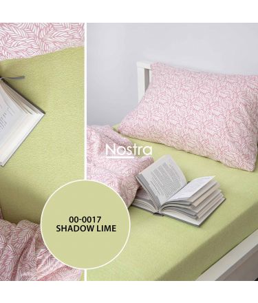 Fitted terry sheets TERRYBTL-SHADOW LIME 200x200 cm