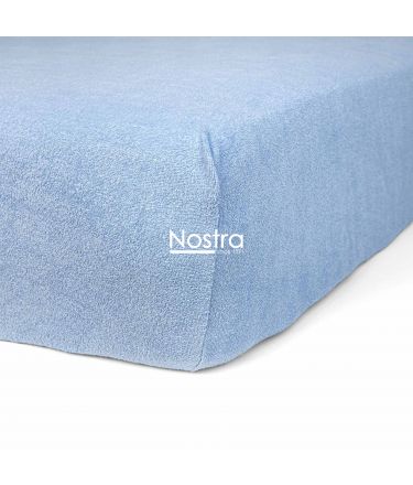 Fitted terry sheets TERRYBTL-LIGHT BLUE 200x200 cm