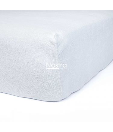 Frotinės paklodės su guma TERRYBTL-OPTIC WHITE 200x220 cm