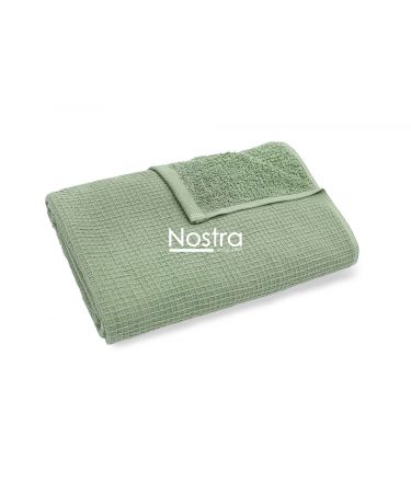 Rankšluosčiai 500 WAFFLE TERRY 500-T0189-SWAMP GREEN