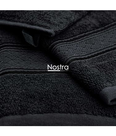 3 piece towel set T0184 T0184-BLACK 30x50, 50x70, 70x140 cm