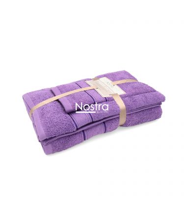 3 piece towel set T0184 T0184-VIOLET 168