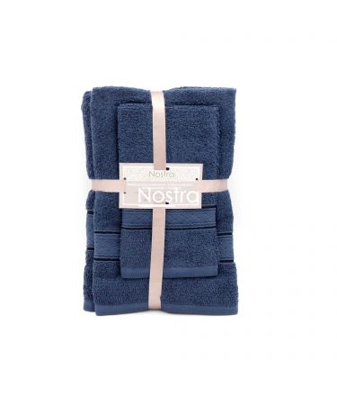 3 piece towel set T0184 T0184-INSIGNIA BLUE 331