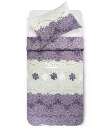 Cotton bedding set DENIM 40-1007/40-1140-PLUM