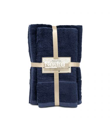 Bamboo towels set BAMBOO-600 T0105-INSIGNIA BLUE