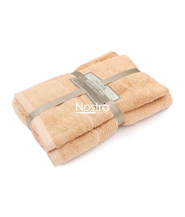 Bamboo towels set BAMBOO-600 T0105-CORAL SANDS 50x100, 70x140 cm