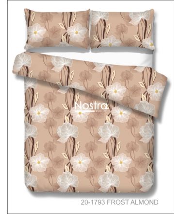 Cotton bedding set DEBORAH 20-1793-FROST ALMOND 140x200, 50x70 cm