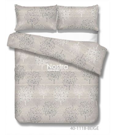 Sateen bedding set ADDISON 40-1118-BEIGE