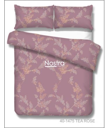 Drobės patalynės komplektas DAKODA 40-1475-TEA ROSE 200x220, 70x70 cm