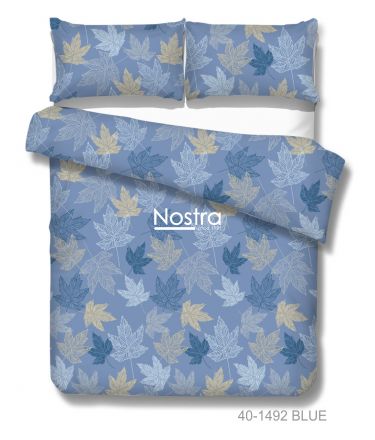 Polycotton bedding set ABSTRACT 40-1492-BLUE