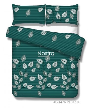 Cotton bedding set DAELYN 40-1476-PETROL