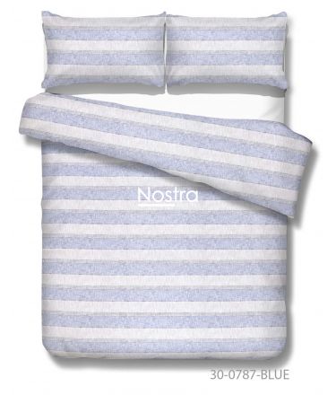 Cotton bedding set DRAYA 30-0787-BLUE