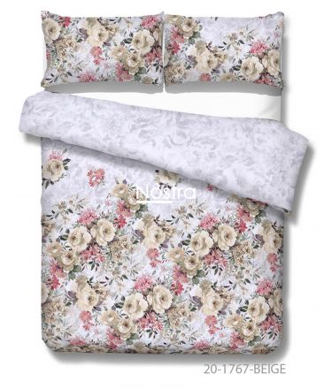 Cotton bedding set DENALI 20-1767-BEIGE