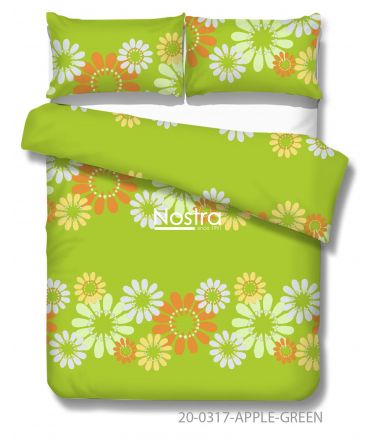 Cotton bedding set DANAE 20-0317-APPLE GREEN