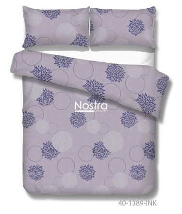 Cotton bedding set DALILA 40-1389-INK 140x200, 50x70 cm