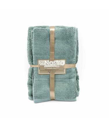 Bamboo towels set BAMBOO-600 T0105-DUSTY GREEN