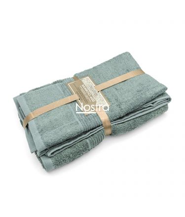 Bamboo towels set BAMBOO-600 T0105-DUSTY GREEN