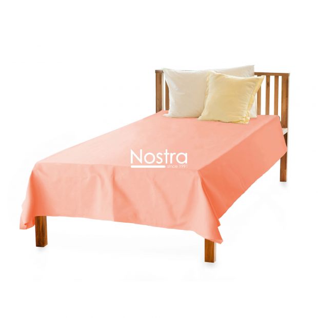 Flat cotton sheet 00-0308-PEACH