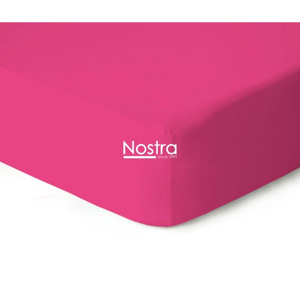 Fitted jersey sheets JERSEY JERSEY-FUCHSIA 200x220 cm