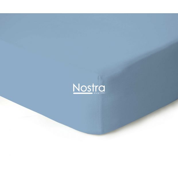 Fitted jersey sheets JERSEY JERSEY-LIGHT BLUE 200x220 cm