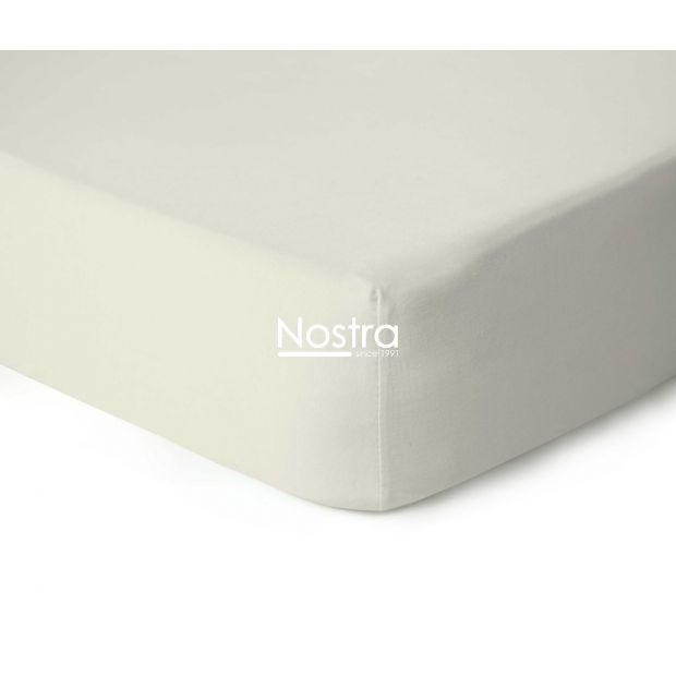 Fitted jersey sheets JERSEY JERSEY-PAPYRUS 180x200 cm