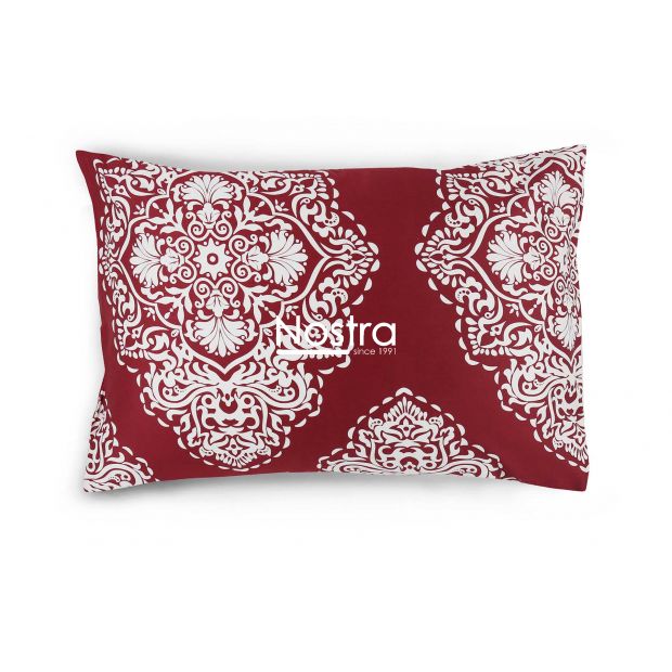 PREMIUM maco sateen bedding set CALI 40-1174-WINE RED 140x200, 50x70 cm