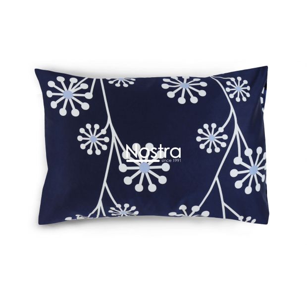 Satino patalynė ADANA 20-1618-BLUE NAVY 200x220, 70x70 cm