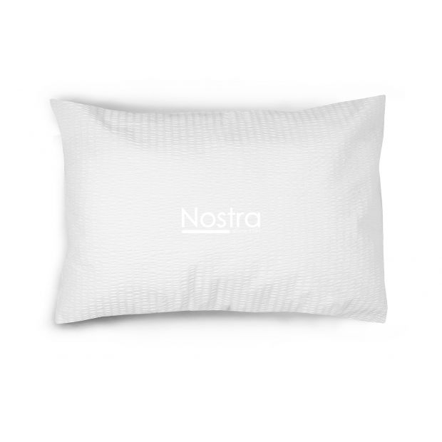 Seersucker bedding set ELA 00-0000-OPTIC WHITE 140x200, 70x70 cm