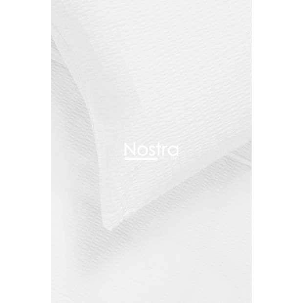 Seersucker bedding set ELA 00-0000-OPTIC WHITE 140x200, 70x70 cm