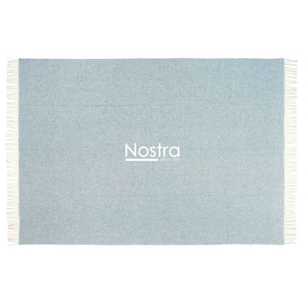 Woolen plaid MERINO-300 80-3042-LIGHT BLUE 140x200 cm