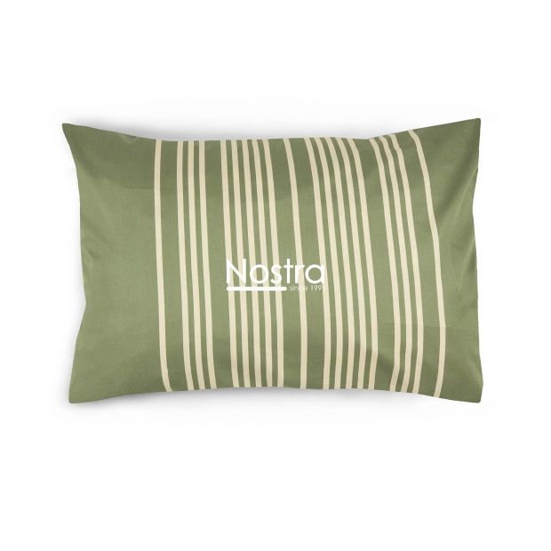 PREMIUM maco sateen bedding set CADENCE 30-0683-MOSS GREEN 140x200, 70x70 cm