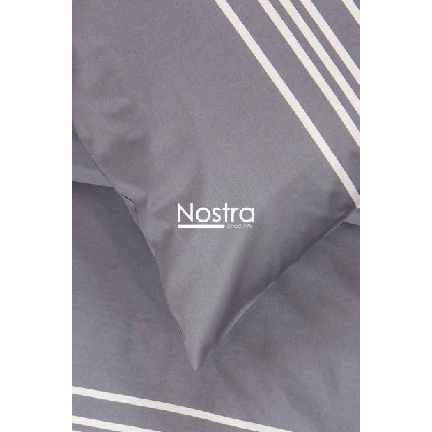 PREMIUM maco sateen bedding set CADENCE 30-0683-IRON GREY 140x200, 50x70 cm