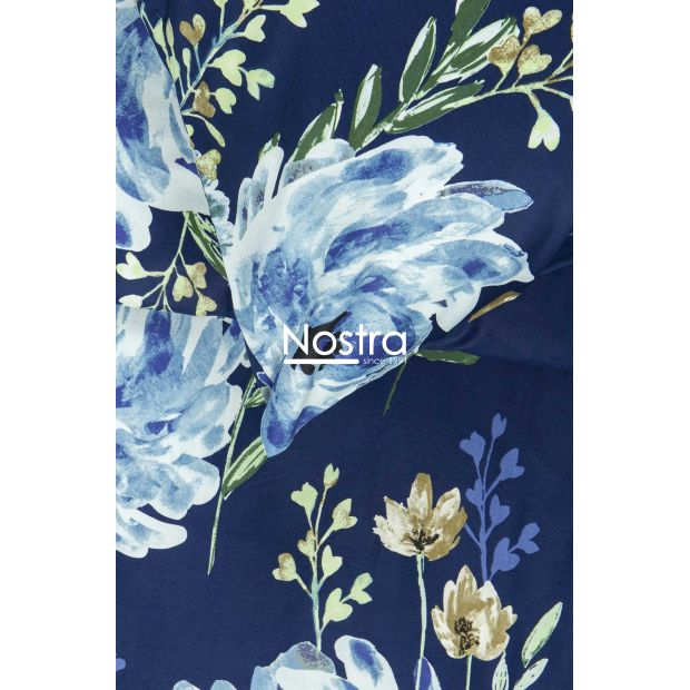 PREMIUM maco sateen bedding set CELINE 20-1541-BLUE 140x200, 50x70 cm