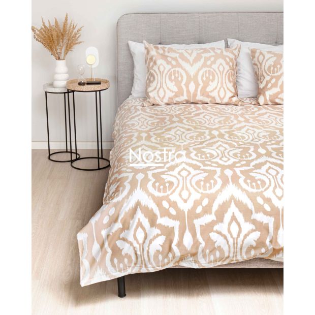 PREMIUM maco sateen bedding set CHARLEE 40-1275-SAND 140x200, 70x70 cm