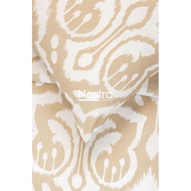 PREMIUM maco sateen bedding set CHARLEE 40-1275-SAND 140x200, 50x70 cm