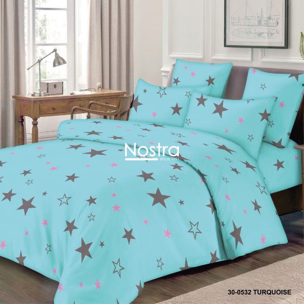 Pillow cases LENGVAS MIEGAS 30-0532-TURQUOISE 50x70 cm