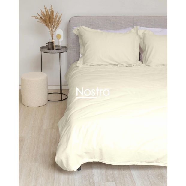 EXCLUSIVE bedding set TRINITY 00-0400-LIGHT CREAM 220x240, 50x70 cm