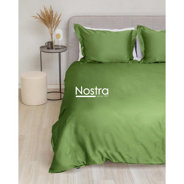 EXCLUSIVE bedding set TRINITY 00-0252-IGUANA GREEN 220x240, 50x70 cm