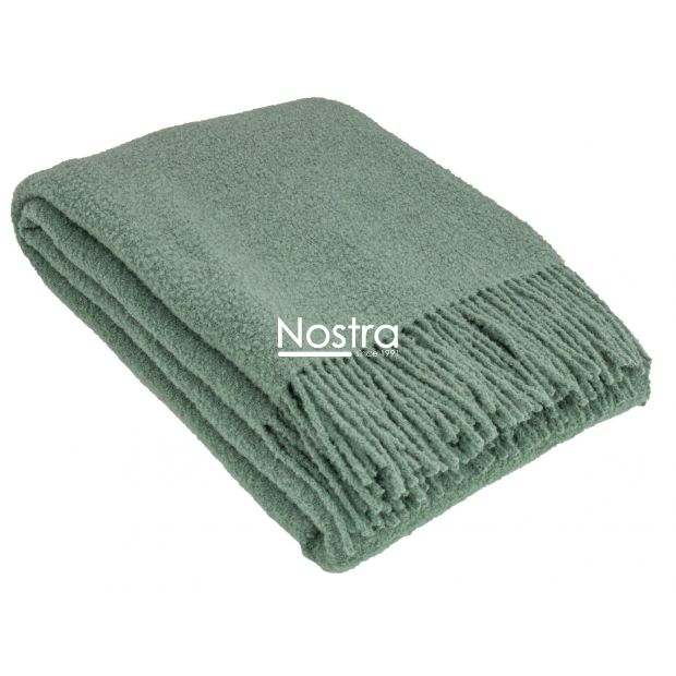 Vilnonis pledas BOUCLE-350 80-3321-SMOKE GREEN